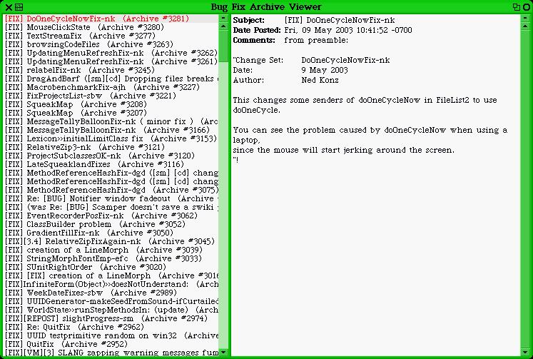 Uploaded Image: Bug Fix Archive Viewer -- Show Fixes.jpeg
