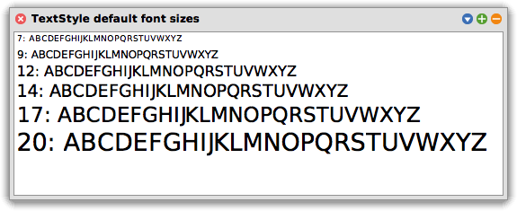 TextStyle default font sizes.png